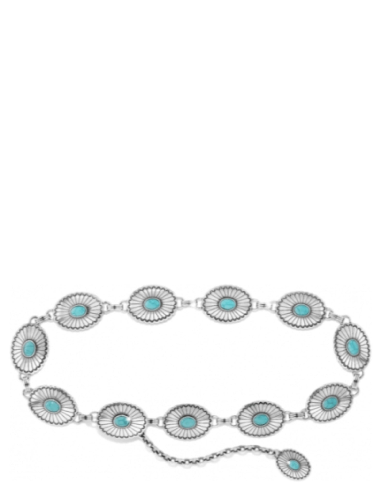 Justin Womens Silver Concho Turquoise Belt – Texas Boot Company