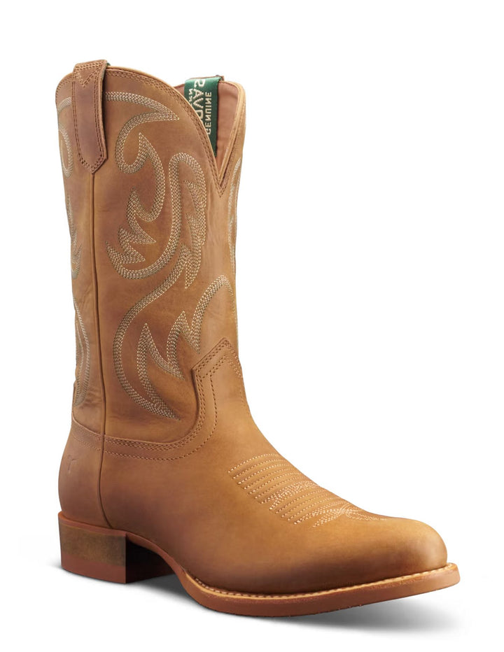 Tecovas Mens The Buck Light Tobacco Boots