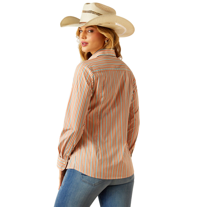 Ariat Womens Malia Stripe Kirby Stretch Shirt