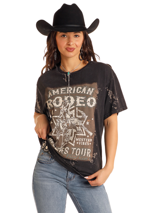 Panhandle Womens Rodeo Oversized T-Shirt