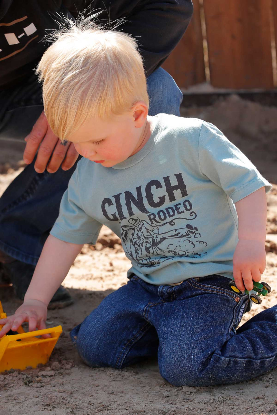 Cinch Boys Green Rodeo T-Shirt