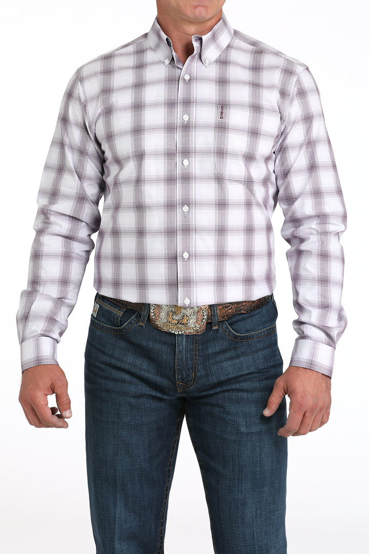 Cinch Mens Modern Fit Button-Down Western Shirt