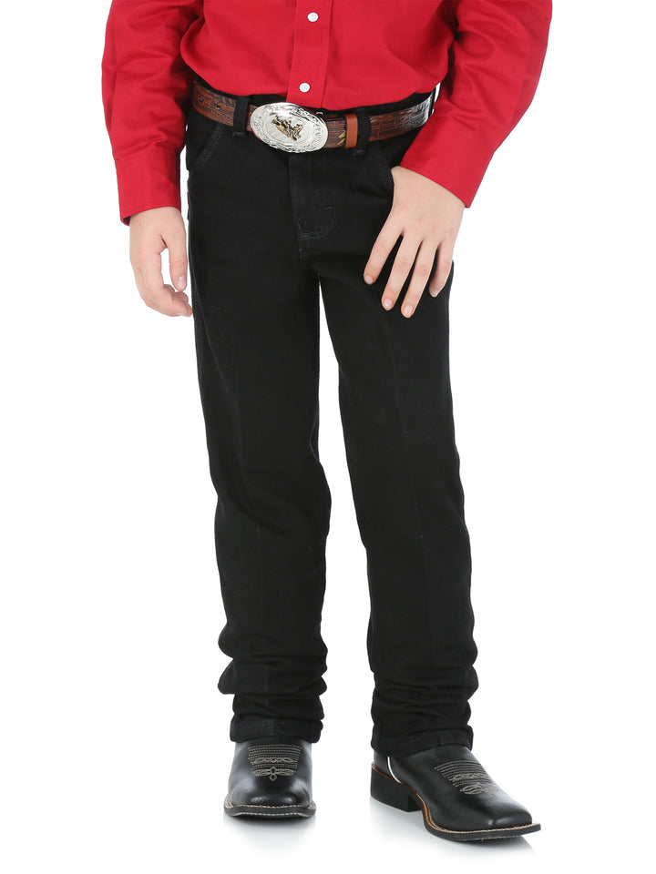 Wrangler Boys Black Cowboy Cut® Original Fit Jeans