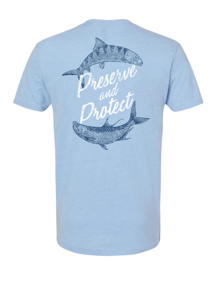 Poncho Mens Preserve and Protect T-Shirt