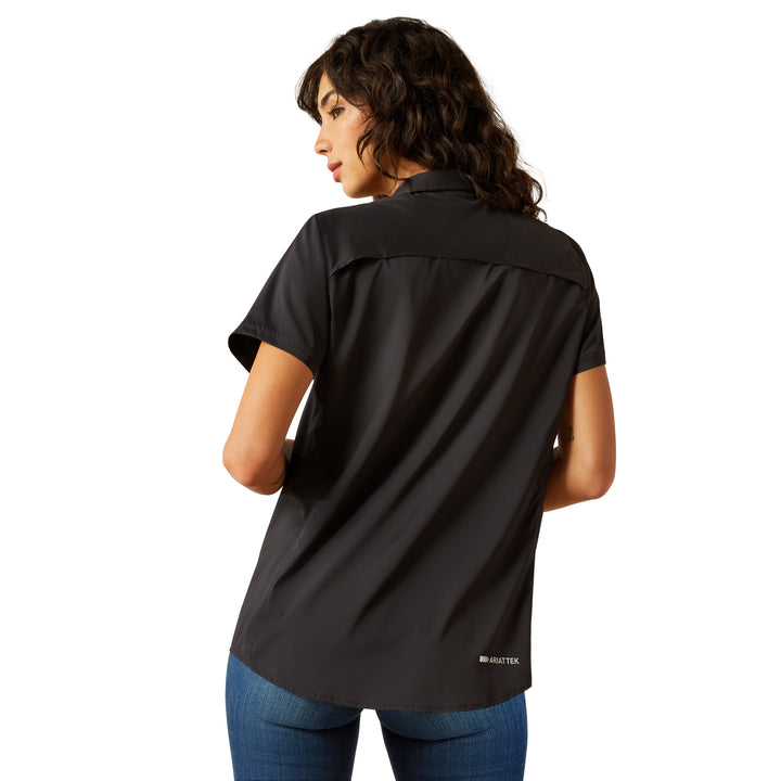 Ariat Womens Black Short Sleeve VentTEK Shirt