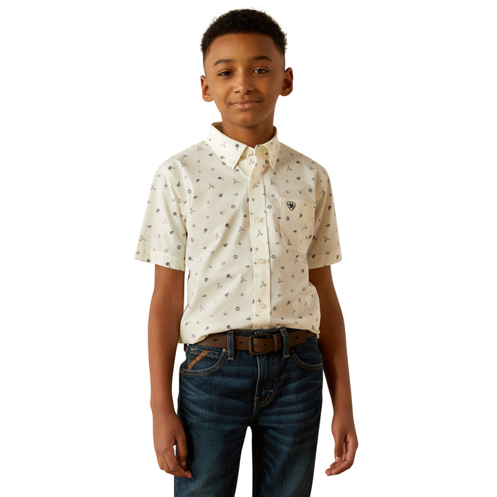 Ariat Boys Colter Classic Fit Shirt