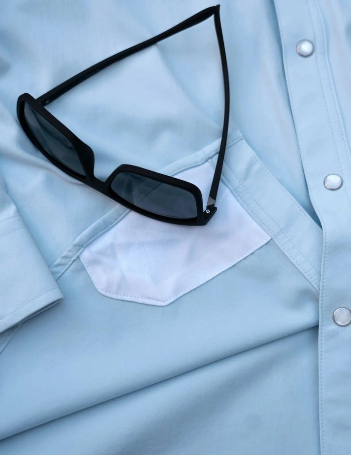 Poncho Mens The Pedernales Short Sleeve Shirt