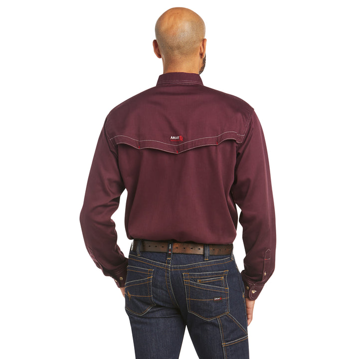 Ariat Mens Malbec FR Vented Work Shirt