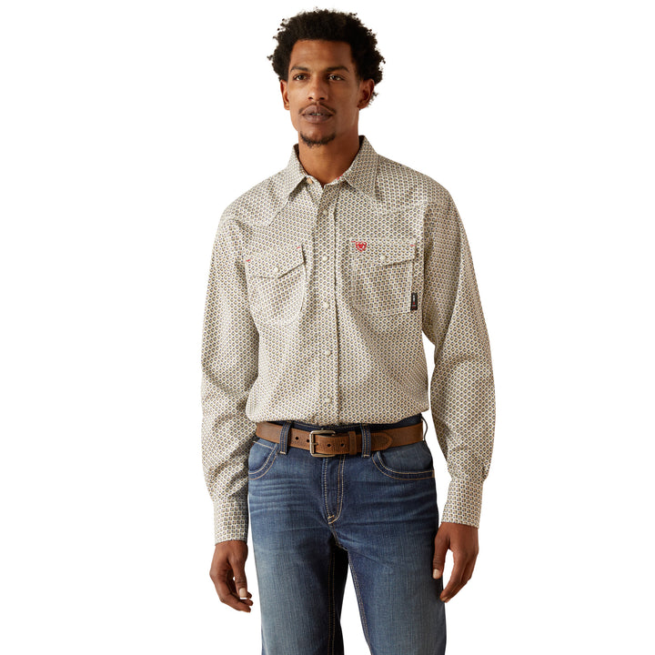 Ariat Mens FR Venice Retro Fit Work Shirt