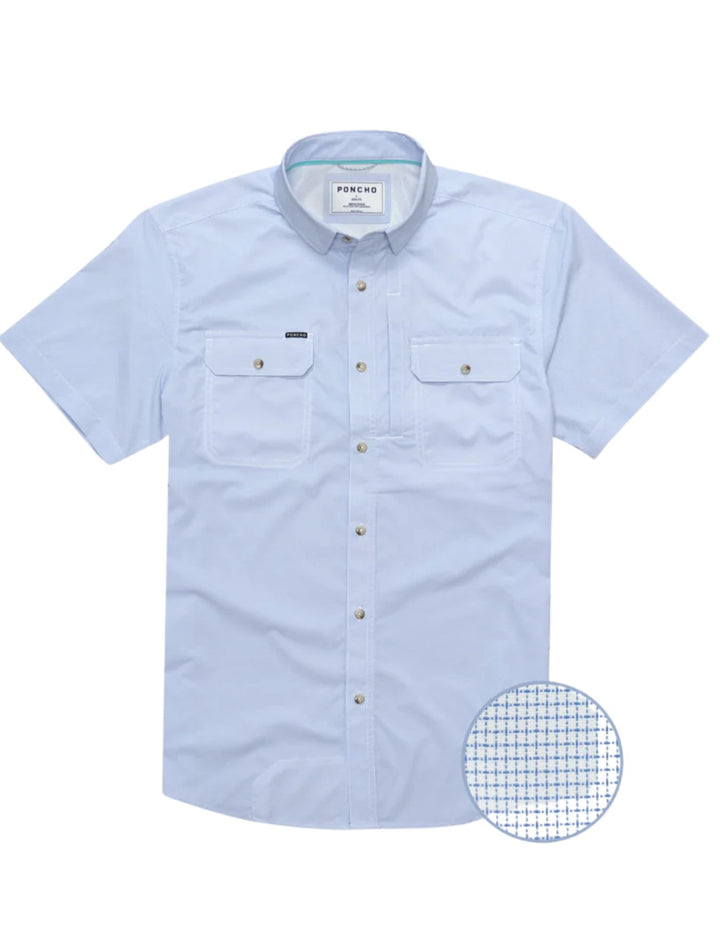 Poncho Mens The Anchoa Short Sleeve Shirt