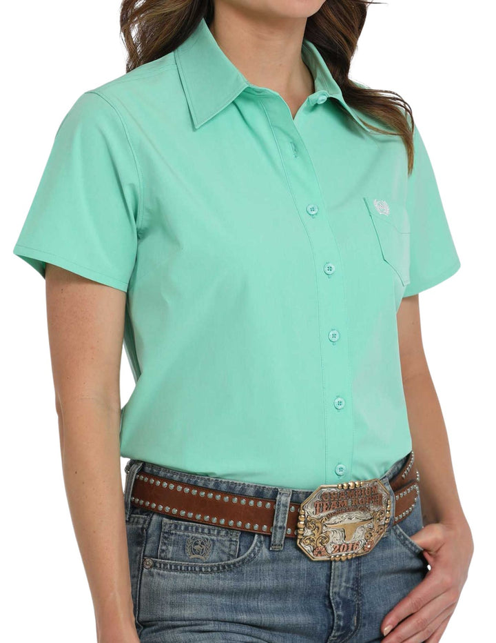 Cinch Womens Arenaflex Short Sleeve Shirt