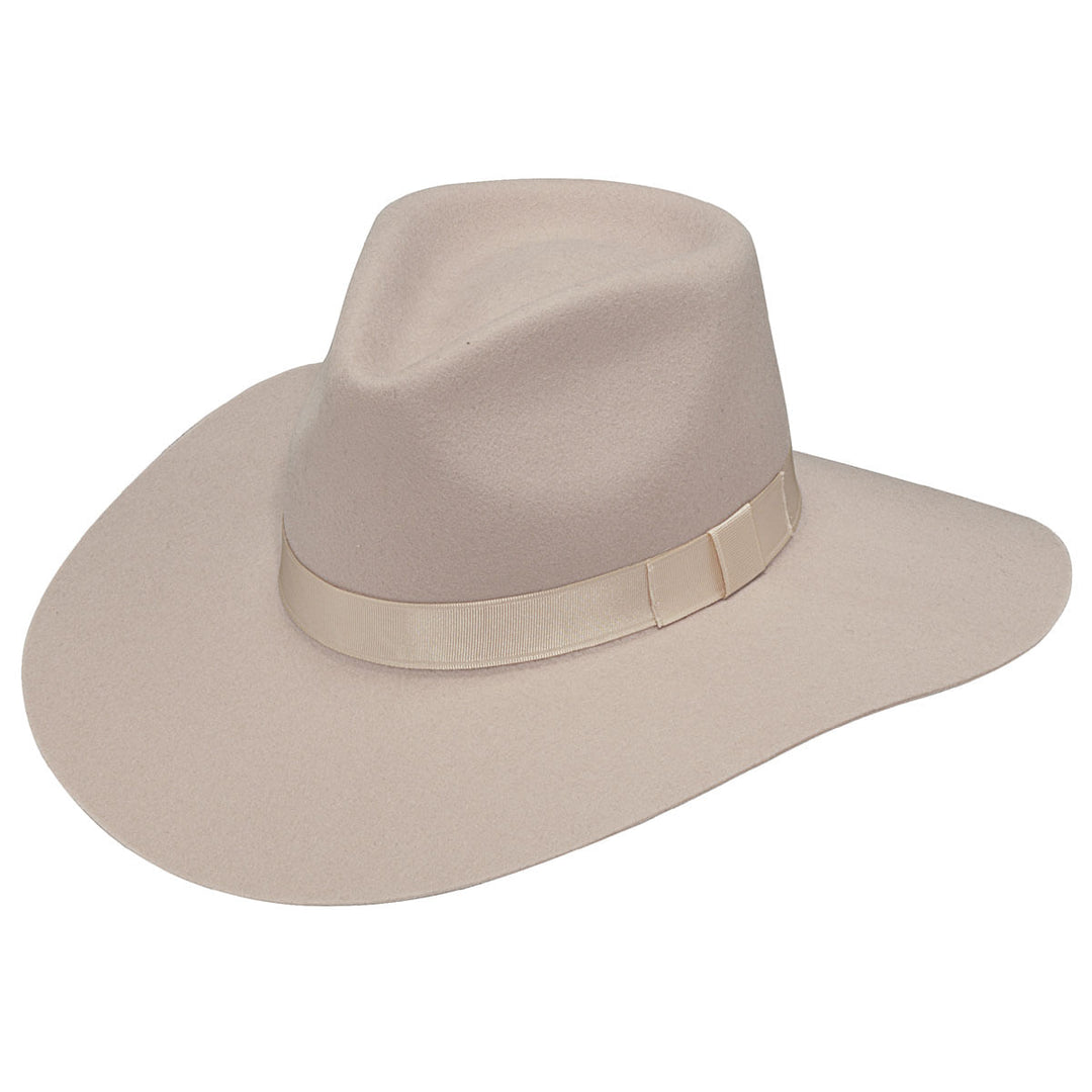 M&F Western Ladies Pinch Front Silverbelly Cowgirl Hat