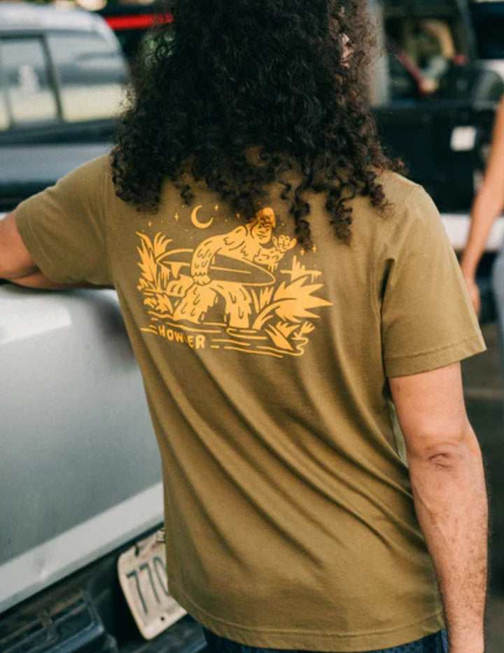 Howler Bros Mens Squatch Rider Pocket T-Shirt