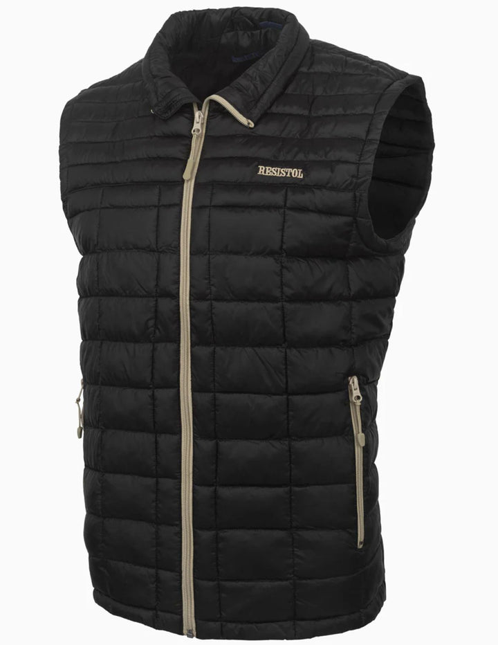 Resistol Mens Black Cold Bloq Vest