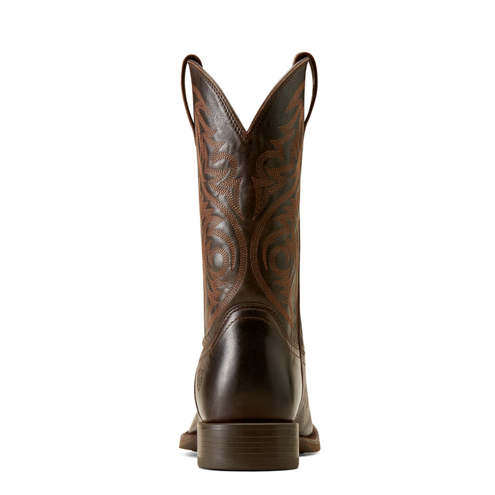 Ariat Mens Burnished Chocolate Sport Herdsman Western Boots