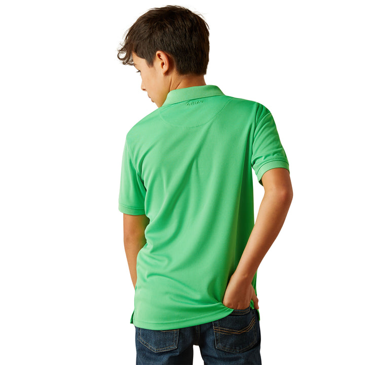 Ariat Boys Irish Green TEK Polo
