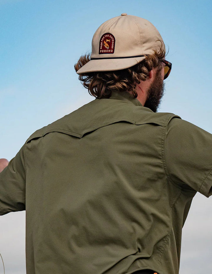 Poncho Mens Redfish Rope Cap