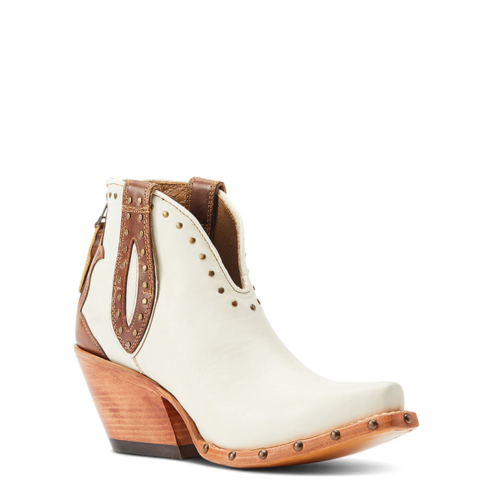 Ariat Womens Greeley Blanco Booties