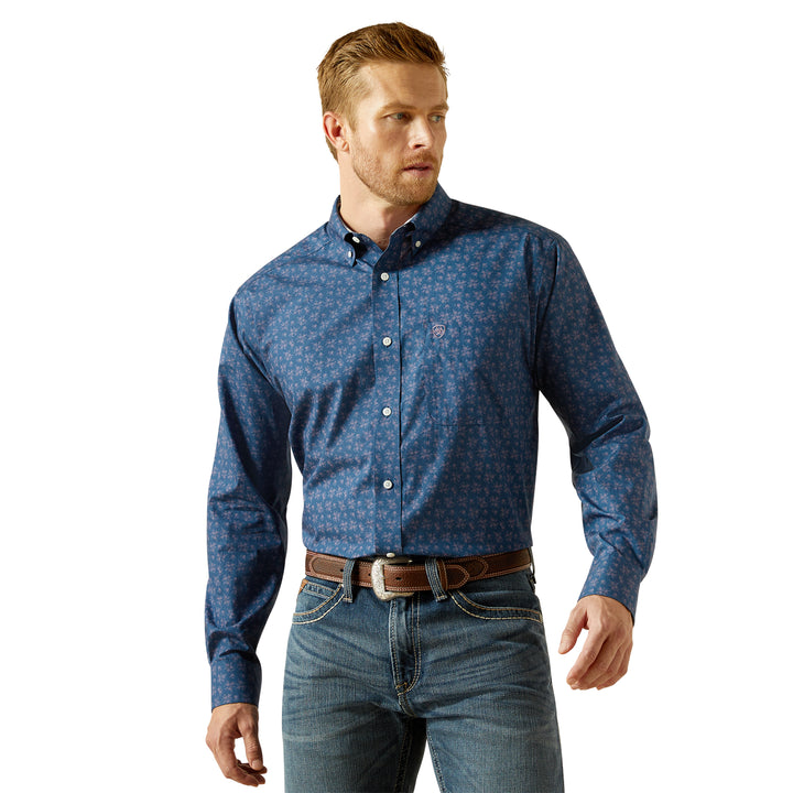 Ariat Mens Wrinkle Free Darwin Classic Fit Shirt