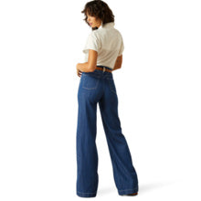 Ariat Womens Ultra High Rise Westie Yoke Wide Leg Jeans