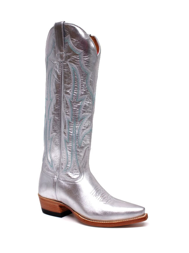 Macie Bean Womens Silver Bullet Boots