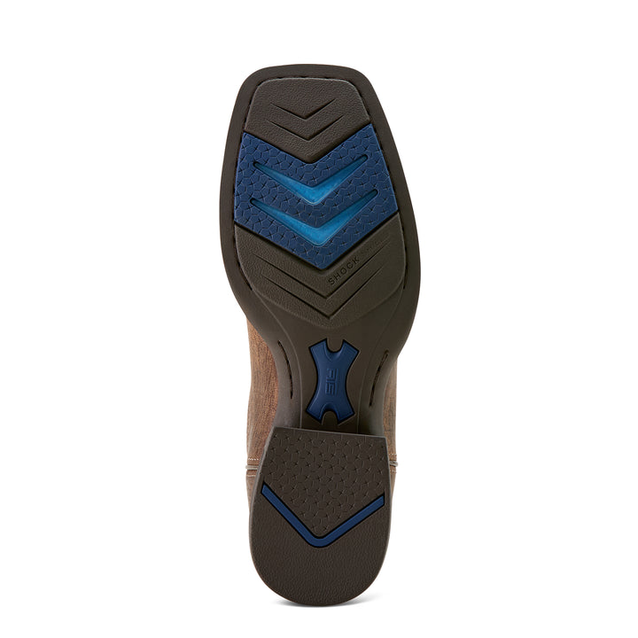 Ariat Mens Steadfast Wide Square Toe Cowboy Boots