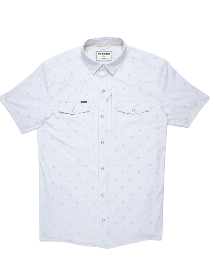 Poncho Mens The Bonito Short Sleeve Shirt