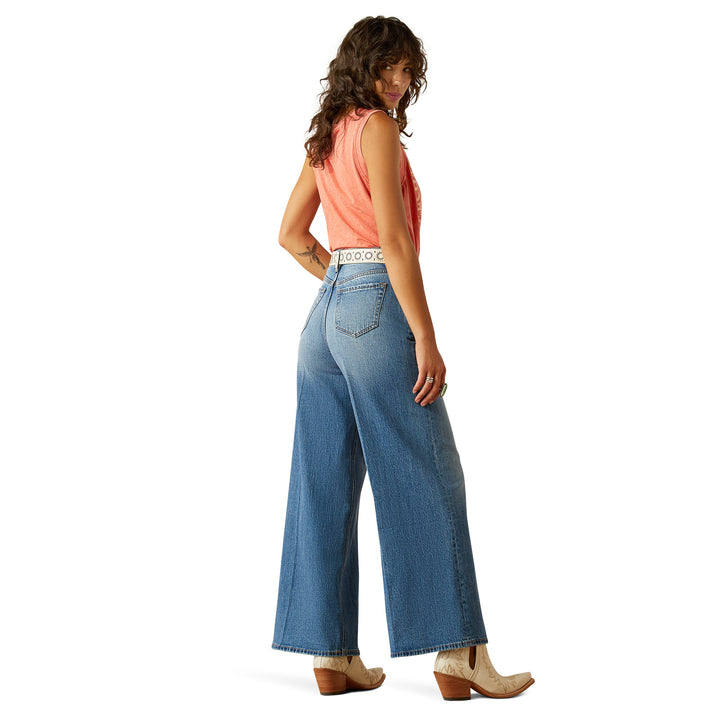 Ariat Womens Ultra High Rise Jazmine Wide Leg Jeans