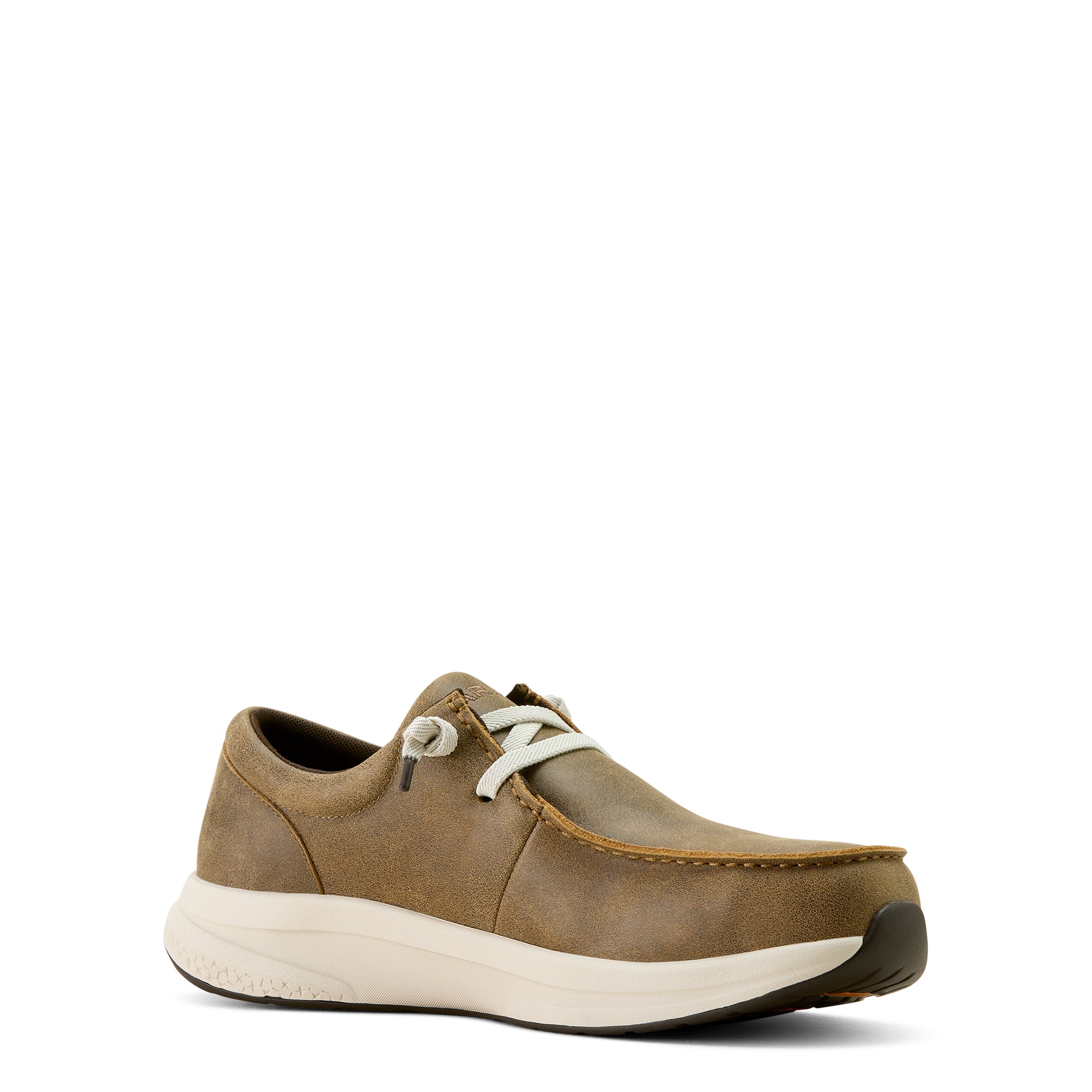 Ariat Buckeye Waterproof Shoe, Mocassino Uomo, Abbronzatura