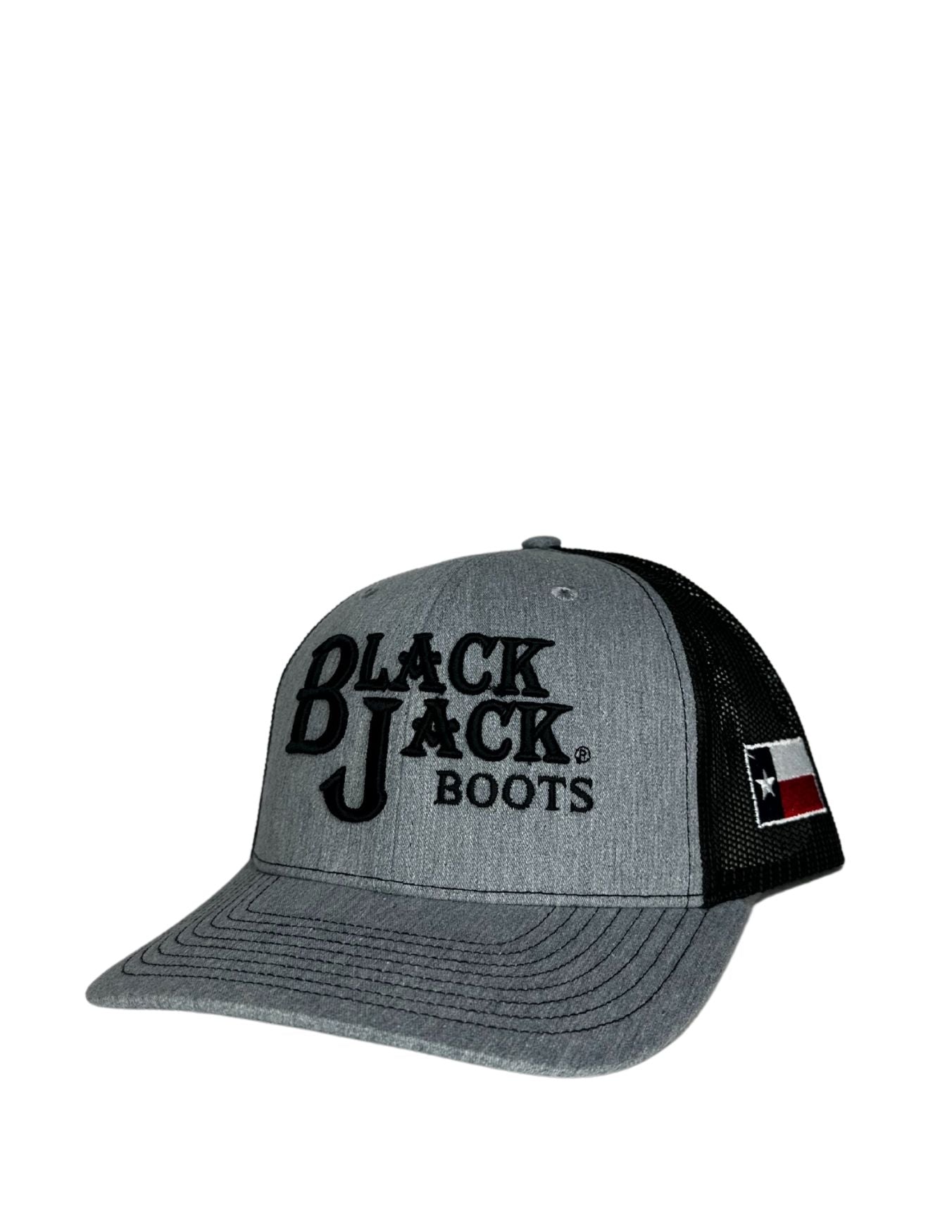 Black Jack Mens Grey Logo Cap – Texas Boot Company