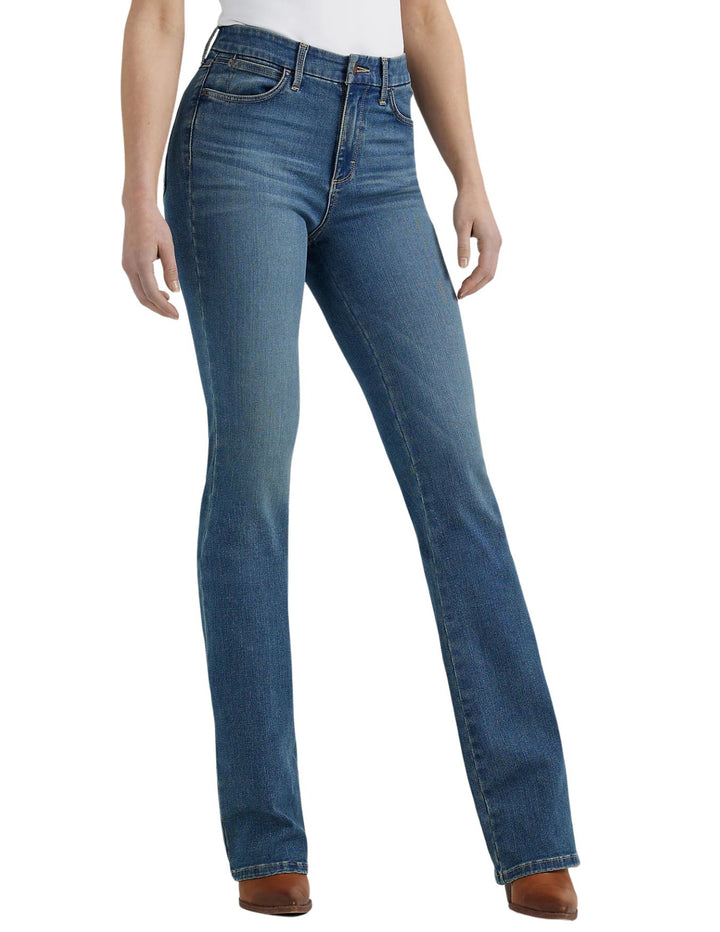 Wrangler Womens Bespoke High Rise Bootcut Jean