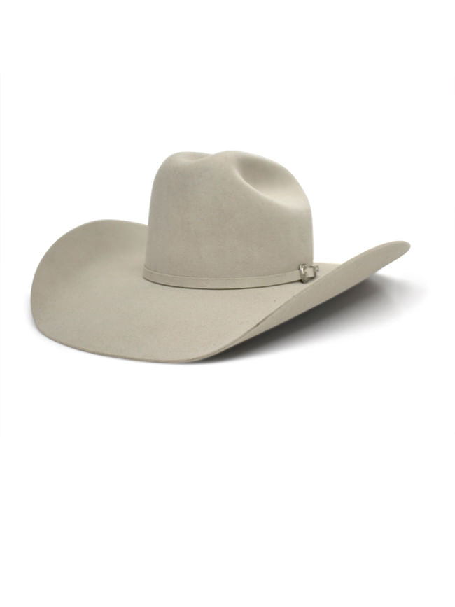 Resistol Mens Silverbelly 20X Beaver Tarrant Felt Hat