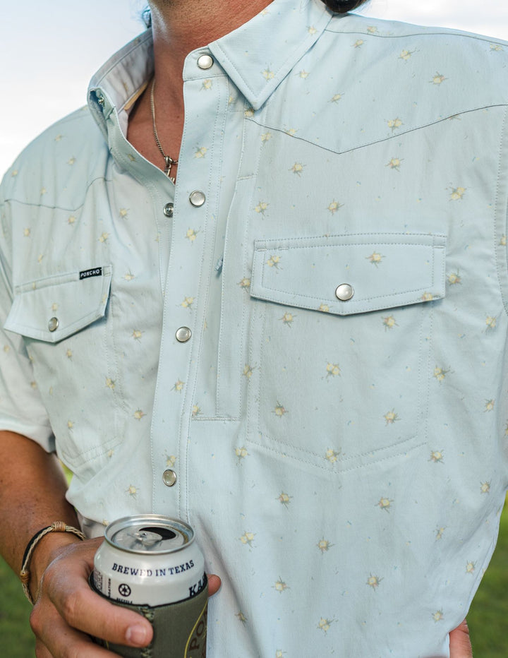 Poncho Mens The Bonito Short Sleeve Shirt