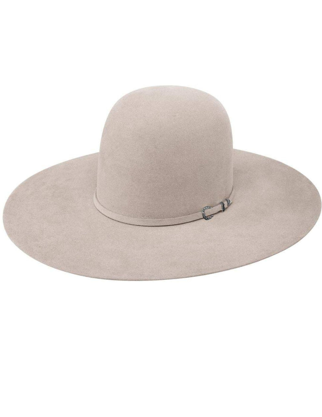 Resistol Rough N Ready Silverbelly Open Crown Cowboy Hat