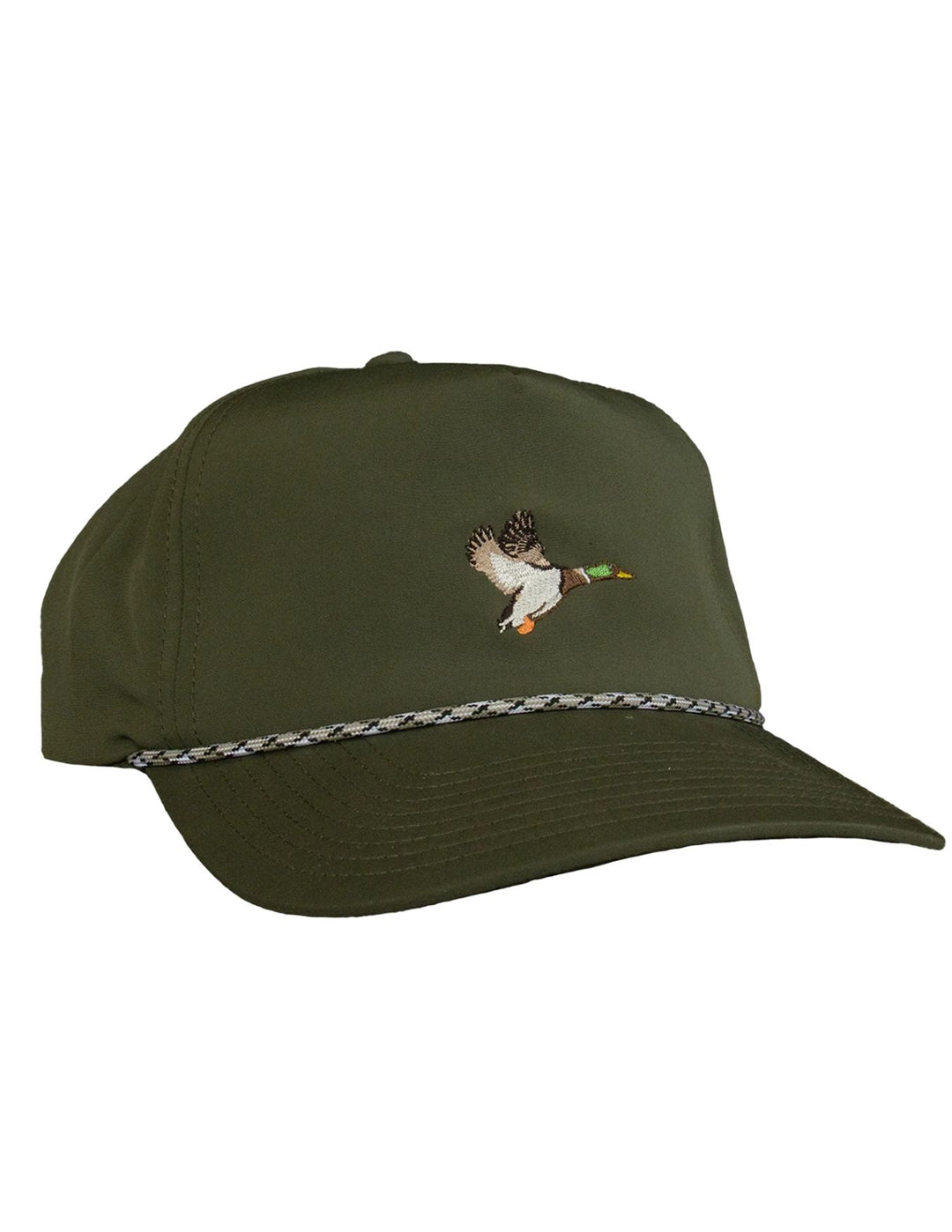 Poncho Mens Green Mallard Cap