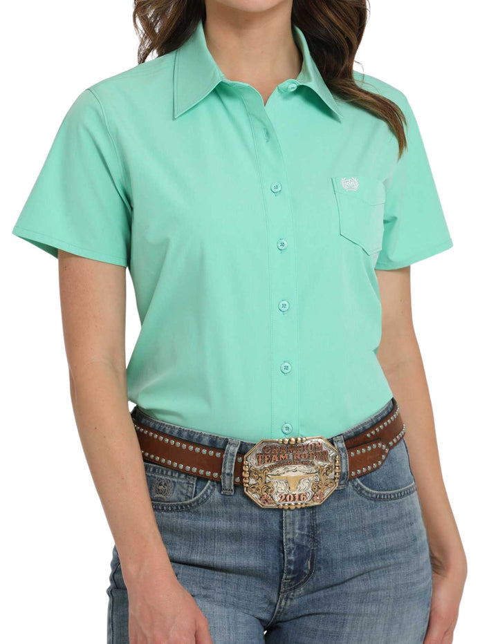Cinch Womens Arenaflex Short Sleeve Shirt