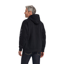 Ariat Mens Black Ariat Logo Hoodie