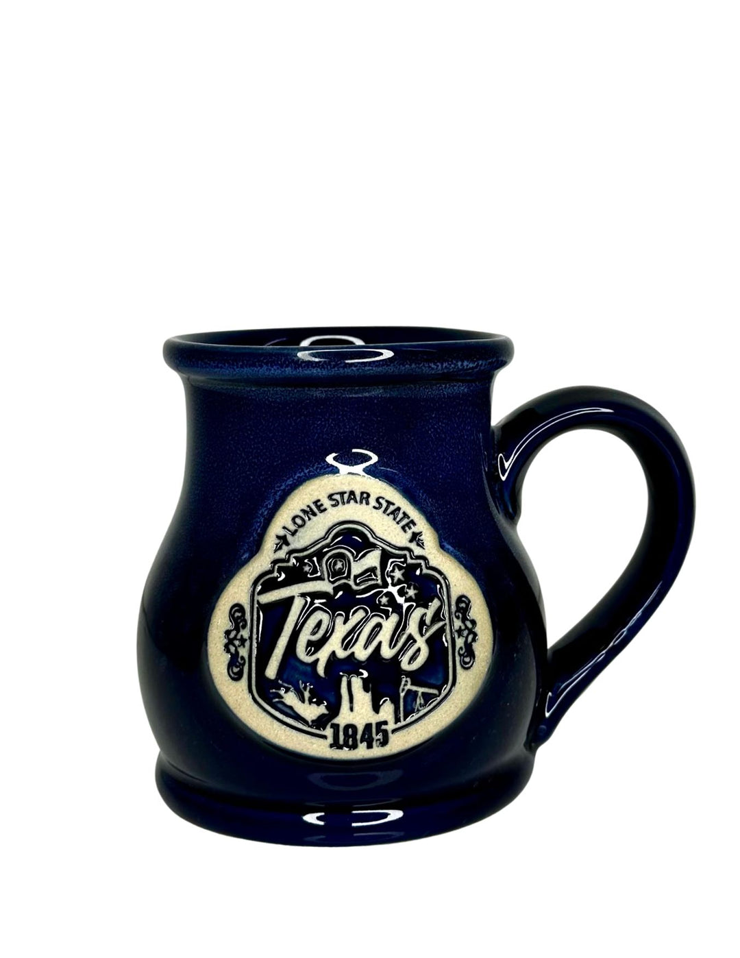 Texas Blue Kiln Glaze Mug