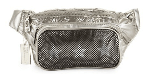 Vintage Havana Womens Silver Fanny Pack