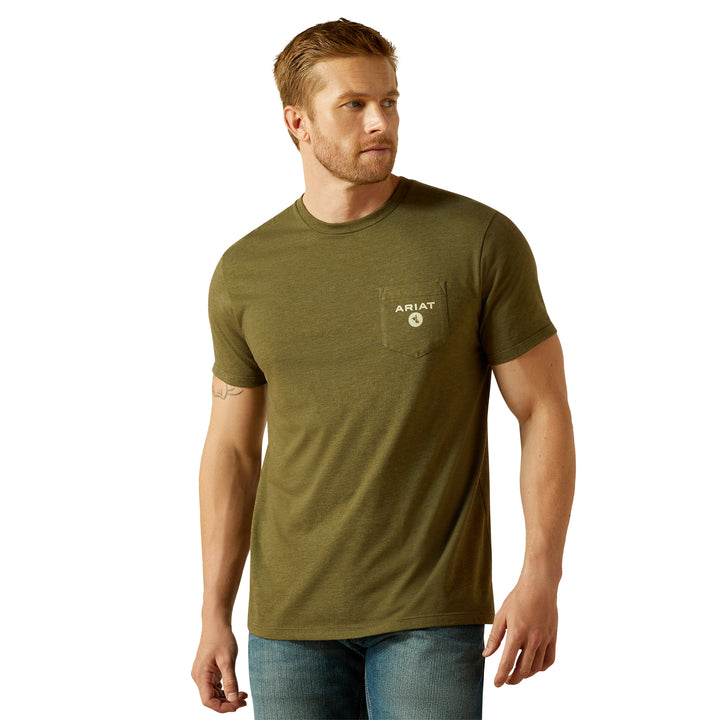 Ariat Mens Roped Diamond T-Shirt