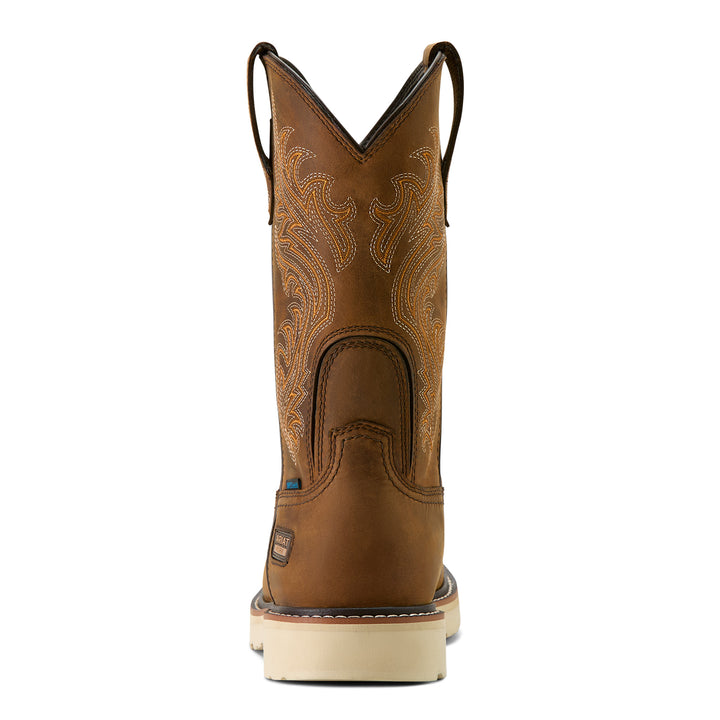 Ariat Mens Activator Argo Waterproof Round Toe Work Boots