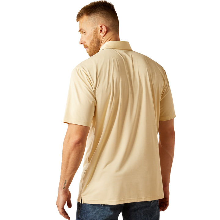Ariat Mens Bleached Sand Charger 2.0 Polo