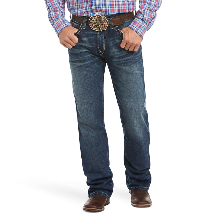 Ariat Mens M4 Low Rise Stretch Adkins Boot Cut Jeans