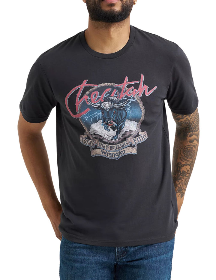 Wrangler Mens Reissue Checotah Unleashed T-Shirt
