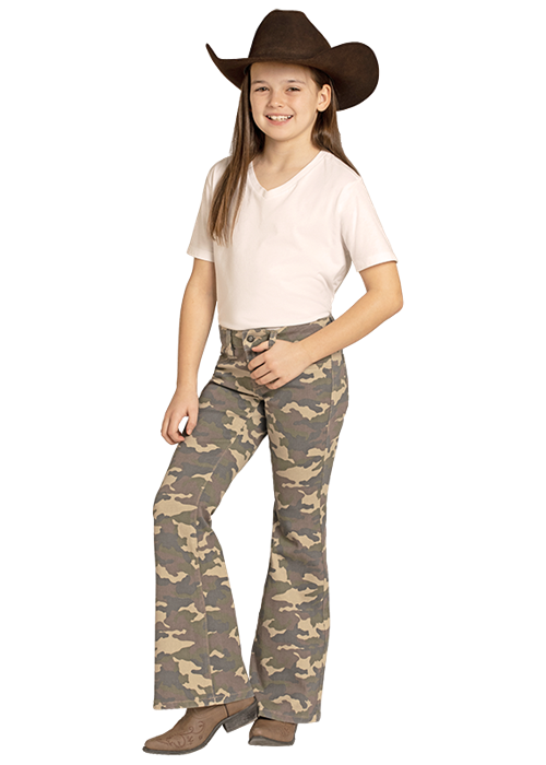 パンツ Old SUmmer CAMO Edition Jeans W36 Panhandle Girls Camo Print Flare Jeans – Texas Boot Company