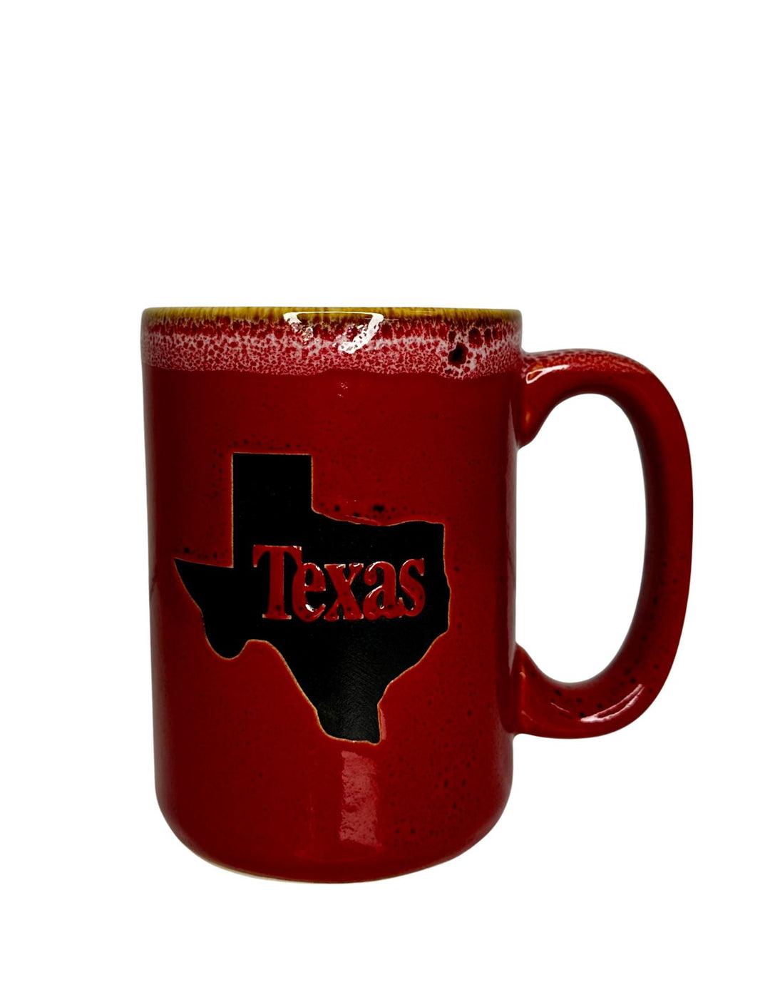 Texas Red Stoneware Mug