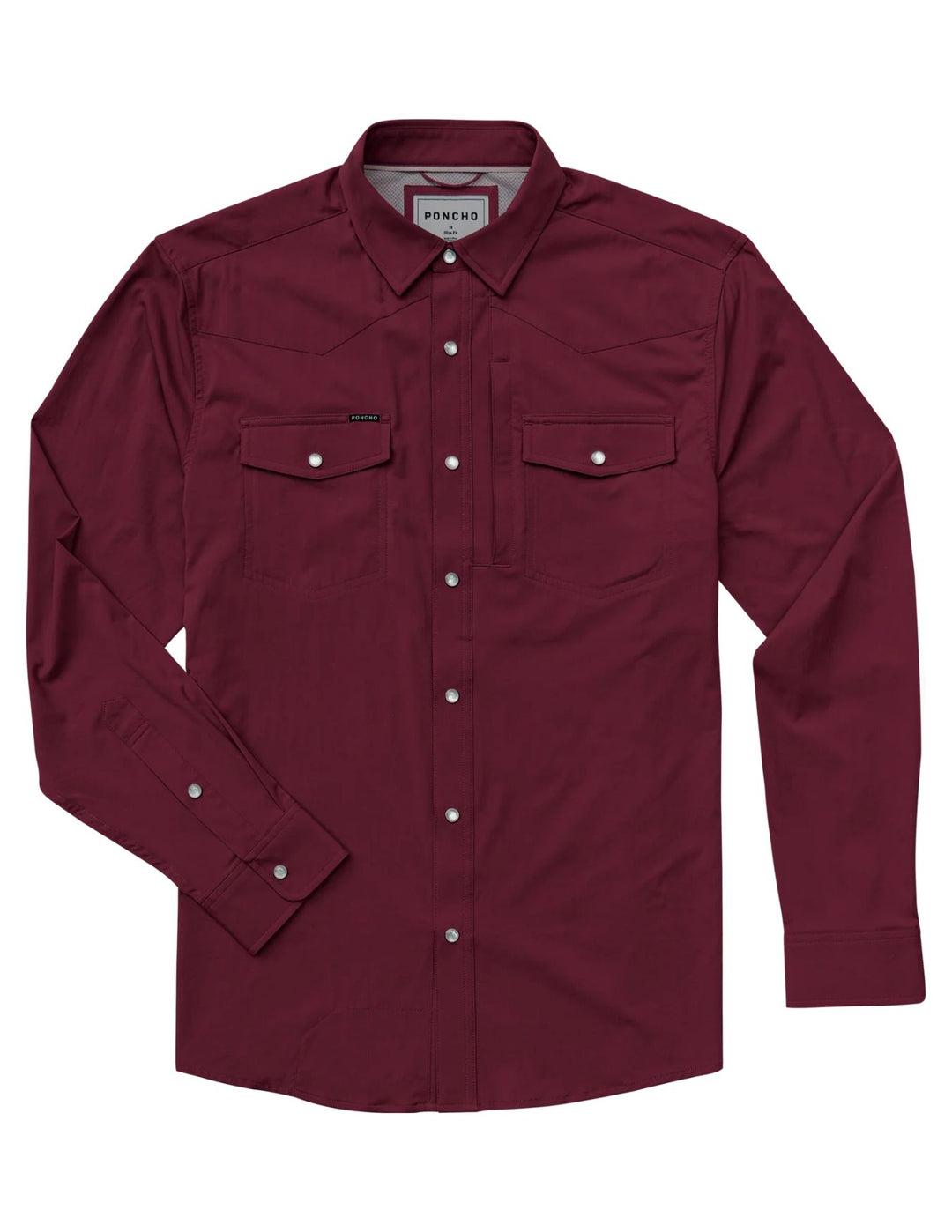 Poncho Mens The Bryan Long Sleeve Shirt