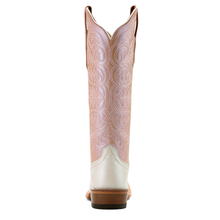 Ariat Womens Ivory Pearl Futurity Blanche Western Boot