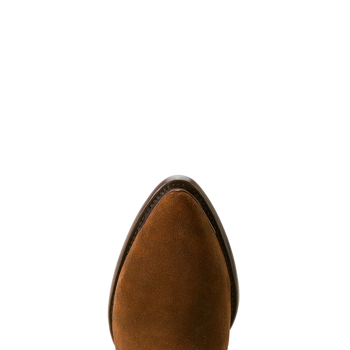 Ariat Womens Shiloh Dark Ginger Suede Booties