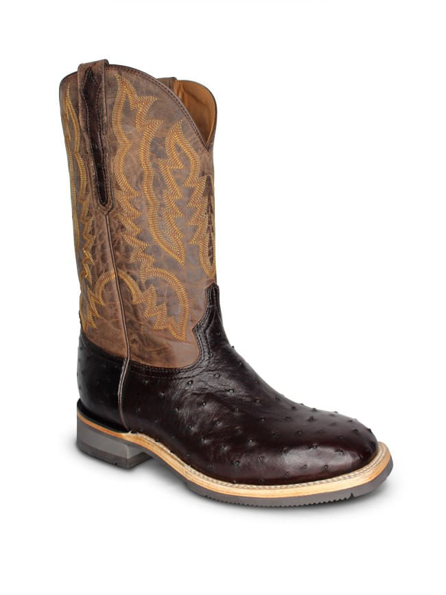 Lucchese Mens Rowdy Ostrich Boots – Texas Boot Company
